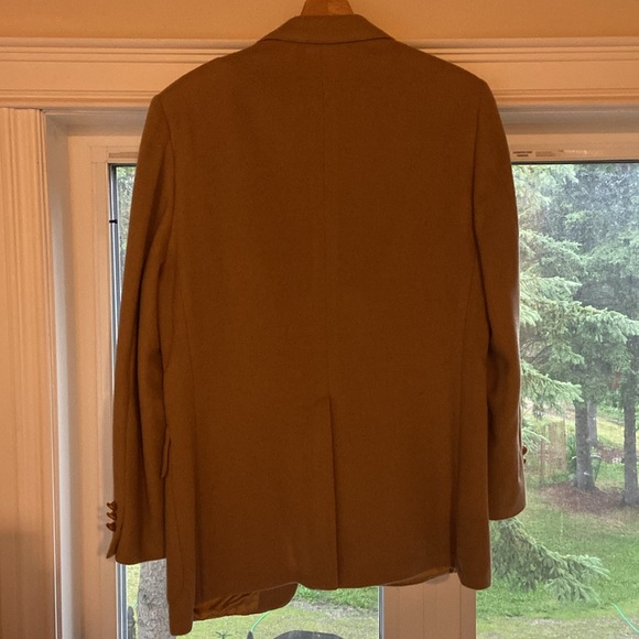 Vintage Tan Wool Jacket - Picture 3 of 5